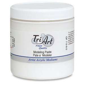  Tri Art Finest Acrylic Mediums   250 ml, Modeling Paste 