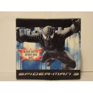  Spider man 3 Black suited Spider man Bust: Toys & Games