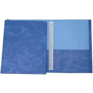   9x12 Paper Two Pocket Folders with Clips for 3 Hole Punch   Packs of 3