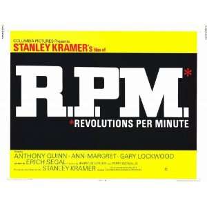  R.P.M. Revolutions Per Minute Movie Poster (11 x 14 Inches 
