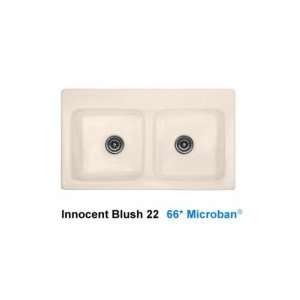   Advantage 3.2 Double Bowl Kitchen Sink with Three Faucet Holes 28 3 66