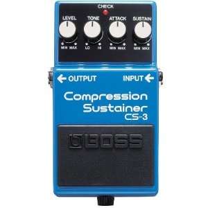  Boss CS 3 Compression Sustainer Effect Pedal Musical Instruments