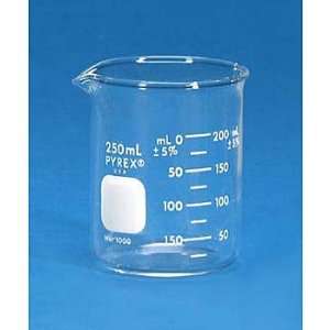   Beaker, Glass, Low Form, Measuring, 600 mL Industrial & Scientific