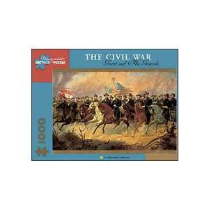   Civil War Grant and His Generals 1000pc Jigsaw Puzzle: Toys & Games