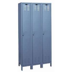 Hallowell UH3228 1A HG 12 in. D Value Max Locker   Gray, Single Tier 