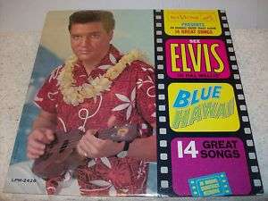 ELVIS PRESLEY ~ BLUE HAWAII ~ 1961 RCA LPM 2426  