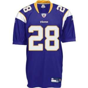   Adrian Peterson Authentic Team Purple Jersey M/L/XL/XXL: Sports