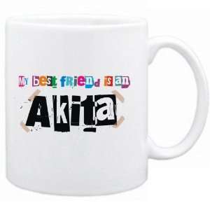 New  My Best Friend Is Akita  Mug Dog: Home & Kitchen