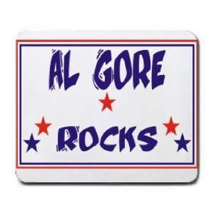  AL GORE ROCKS Mousepad