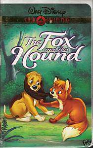 The Fox and the Hound (1981 VHS) SEALED,NEW,CLAMSHELL  