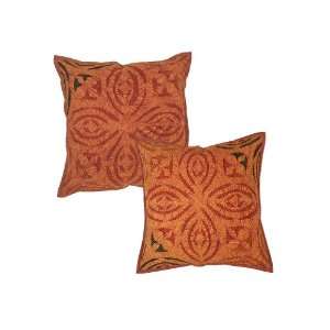 Pcs Cotton Handmade Patch & Cut work Ethnic Pillow Cushion Cover 