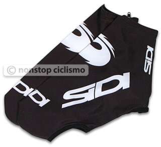 SIDI CHRONO AERO LYCRA SHOE COVERS  BLK/WHT L (41 43)  