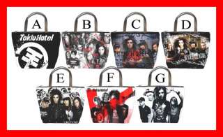Tokio Hotel Rock Band Bucket Bag Handbag Purse #PICK 1  