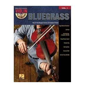  Bluegrass Violin Play Along, Violin Vol. 1, Bk & CD 