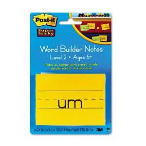  MMM562WE2   3M Post it Word Builder Notes