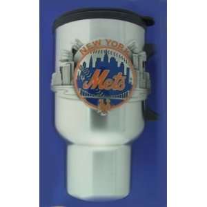  New York Mets Travel Mug: Kitchen & Dining
