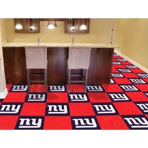   NFL   New York Giants New York Giants   NFL Carpet Tiles Mat: Sports