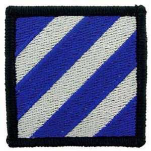  U.S. Army 3rd Infantry Division Patch Blue & Gray 3 