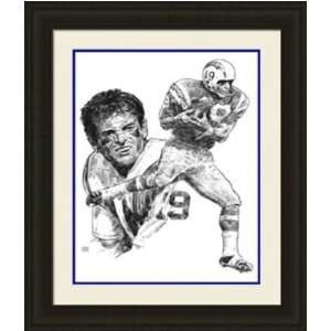  San Diego Chargers Framed Lance Alworth San Diego Chargers 