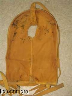 US WWII ARMY AIR FORCES PRESERVER PNEUMATIC LIFE VEST MAE WEST 1943 