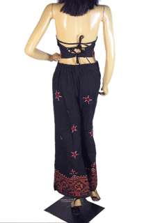Authentic & Vibrant Banjara Tribal Gypsy Choli Top and Trousers 2 pc 