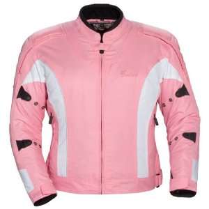 Tourmaster Cortech LRX Series 2 Womens Motorcycle Jacket Pink Medium M 