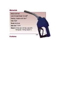 NEW, OPW 11AP 0400 Automatic Nozzle Unleaded  
