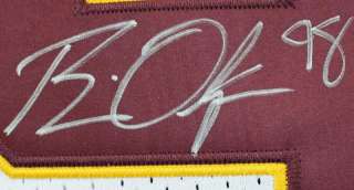 REDSKINS BRIAN ORAKPO AUTHENTIC SIGNED JERSEY AUTOGRAPH PSA/DNA 