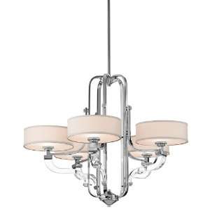  Kichler Lighting 42660CH 5 Light Point Claire Chandelier 