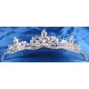  Crystal Tiara Comb 4277 for Wedding Prom 