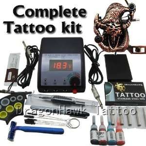   Tattoo Kit Machine Ink Grip Top Power D88 4330: Health & Personal Care