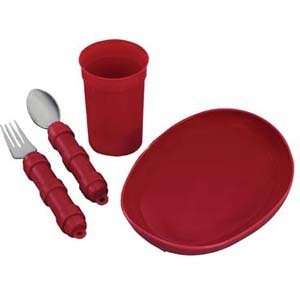   Mabis Redware Tableware Set, Standard 641 4538 0000