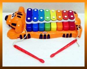 Little Tikes JUNGLE TUNES Tiger 2 in 1 Piano Xylophone  