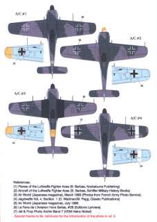 Lifelike Decals 1/48 FOCKE WULF Fw 190 Fighter Part 2  