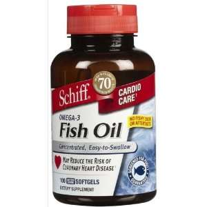  Schiff Antioxidants Omega 3 Fish Oil 100 softgels: Health 