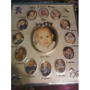  My First Year Baby Photo Frame: Baby