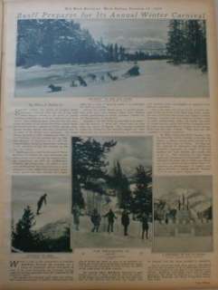 USMA Sports West Point Athletics 1929 Banff Canada Carnival   LA Golf 