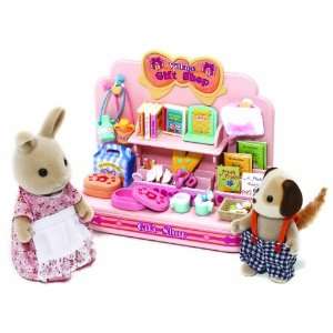  Sylvanian Families Village Gift Shop with 2 Figures: Toys 