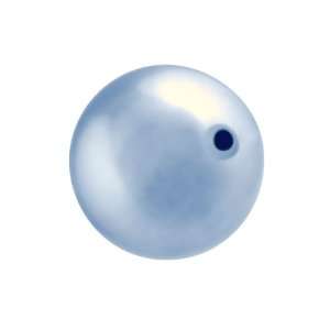  5811 14mm Round Pearl Large Hole Light Blue: Arts, Crafts 