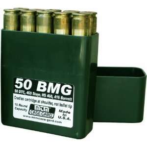    MTM 10 Round 50 Caliber Slip Top Ammo Case