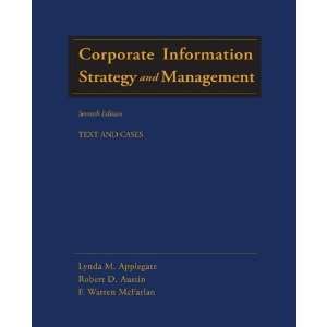   Strategy and Management (9780072947755) Lynda M. Applegate Books