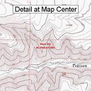   Map   West Bar, Washington (Folded/Waterproof): Sports & Outdoors