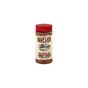 The Salt Lick BBQ Garlic Dry Rub 12 Oz  Grocery & Gourmet 