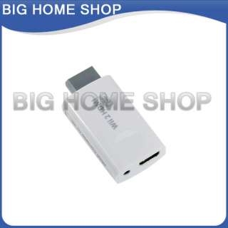 NEW 1080P 720P HD Wii to HDMI Converter Output Upscaling Adapter USA 