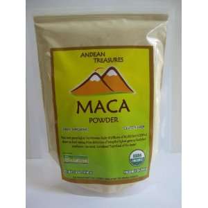  Andean Treasures Organic Maca Powder Gluten Free 1Lb (16oz 