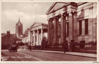 PUBLIC LIBRARY PAISLEY SCOTLAND1943  