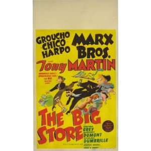  Big Store (1941) 27 x 40 Movie Poster Style B: Home 