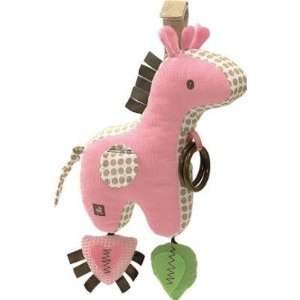  Gund 59181 Pink Giraffe Activity Toy 