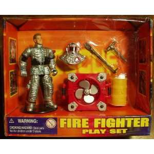  Fire Fighter Play Set with Fan: Toys & Games