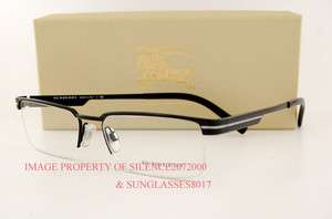   BURBERRY Eyeglasses Frames BE 1170 1001 BLACK for Men 100% Authentic